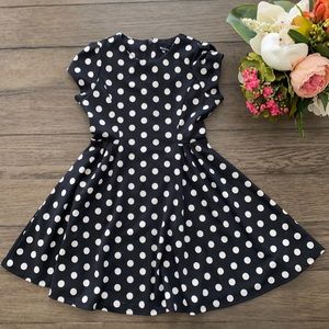 Polka dot girls dress Sequin Hearts 7